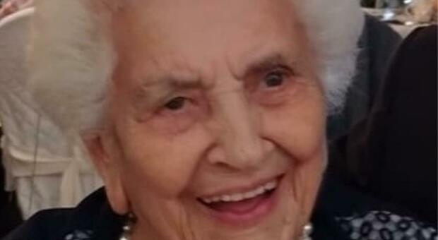 Montegiorgio, addio a Sandrina Cesoni: a luglio aveva festeggiato 100 anni