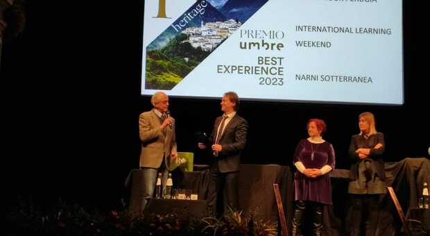 Narni Sotterranea vince l'Umbre best experience: premio destinato alle migliori e innovative esperienze turistiche