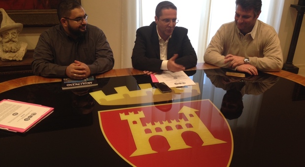La presentazione della partnership tra Subbuteo Ascoli e il club tunisino