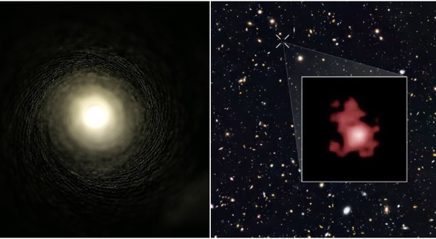 Buco nero della galassia GN-z11 cresce troppo in fretta (e non si sa perché). «Grande come un 1.6 milioni di Soli»