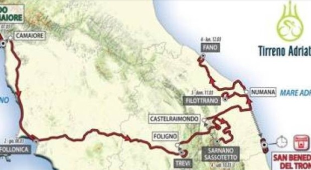 Tirreno-Adriatico svelato il percorso 2018. Una tappa per ricordare Michele Scarponi
