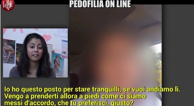Pedofilo sta per fare sesso con una 13enne, incastrato da un video delle Iene