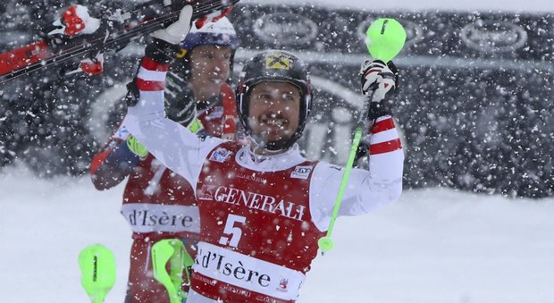 Coppa del Mondo, Hirscher vince lo slalom di Val d'Isere. Gross chiude sesto
