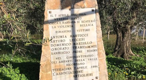 L'Anpi di Terracina ricorda le vittime della strage nazista di San Silviano