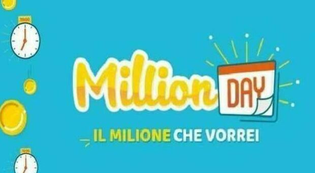 Million Day, l'estrazione dei cinque numeri vincenti di oggi sabato 21 agosto 2021