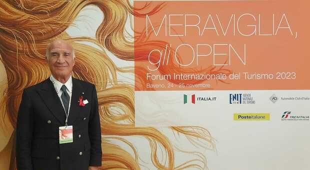 Angelo Sticchi Damiani, presidente dell’Automobile Club d’Italia a Baveno in occasione del Forum Internazionale del Turismo 2023