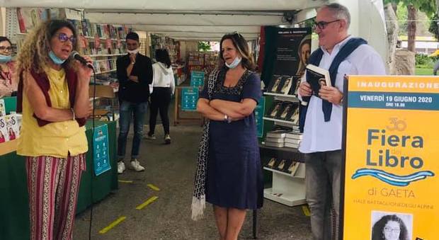 Melania Mazzucco inaugura la trentesima Fiera del libro di Gaeta