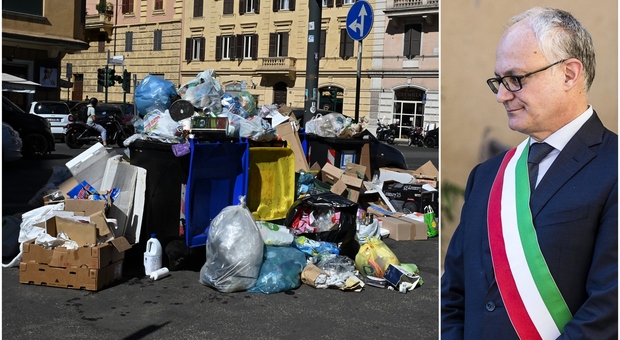 Rifiuti a Roma, Gualtieri: «Emergenza superata in una settimana, in 2 anni la città pulita come un borgo del Trentino»