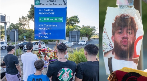 Simone Sperduti morto in scooter a Roma: biglietti, fiori e lacrime degli amici. Gli zii: «Vogliamo chiarezza»