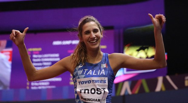 La friulana Alessia Trost bronzo nell'alto ai mondiali indoor