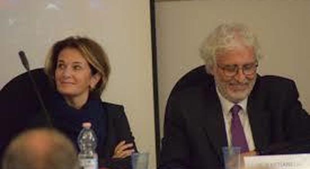 La sottosegretaria del Mibact Lorenza Bonaccorsi con il direttore esecutivo Enit Giovanni Bastianelli