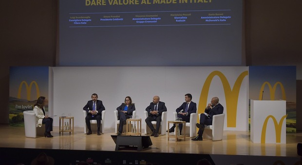 McDonald’s investe nella filiera italiana. All'incontro anche Joe Bastianich e il ministro Lollobrigida