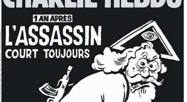 La copertina a un anno dall'attentato a Charlie Hebdo