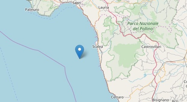 Terremoto, forte scossa sulla costa calabra alle 15.10