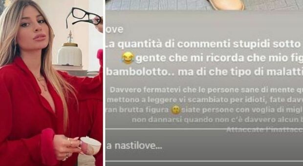 Chiara Nasti furiosa su Instagram: «Che genere di problemi avete? Siete solo degli idioti. Attaccate l'inattaccabile»