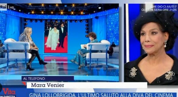 Mara Venier, scontro a La Vita in Diretta con Marisela Federici per difendere Gina Lollobrigida: «Mi fa orrore»
