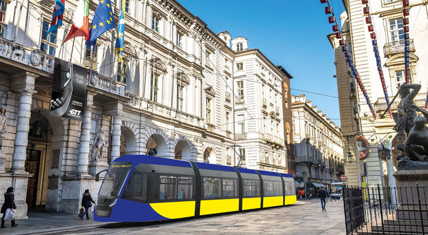 Trenta nuovi tram hi-tech per Torino: cuore tecnologico made in Naples