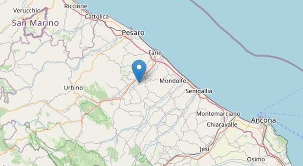 Due scosse di terremoto nella notte nelle Marche: ecco le zone interessate
