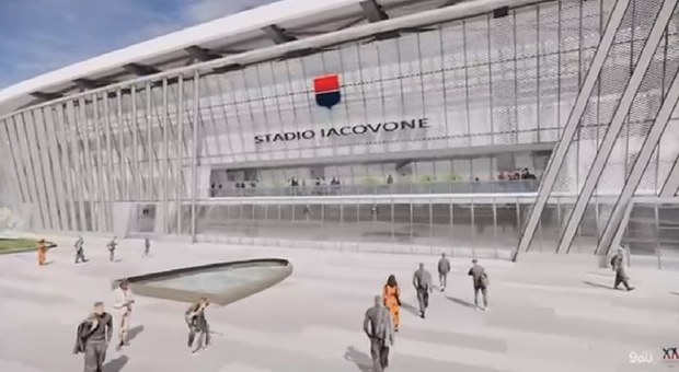Nuovo stadio "Iacovone", tra un anno il cantiere: opera da 46 milioni di euro