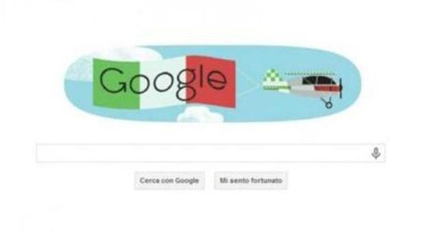 Google festeggia il 2 giugno, un doodle sventola il tricolore
