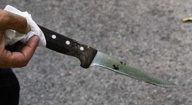 Il coltello ritrovato domenica a Fossombrone
