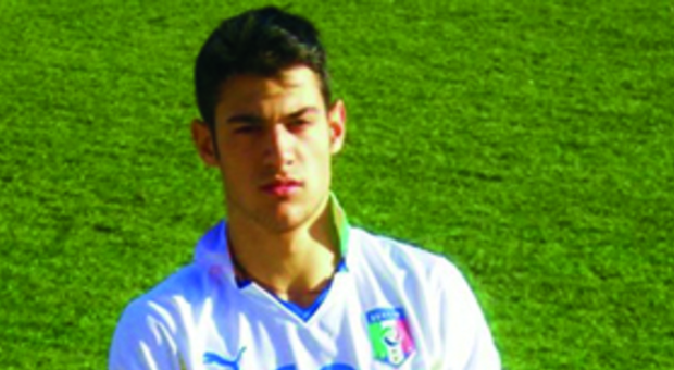 L'esterno Tommaso Costantini in Nazionale