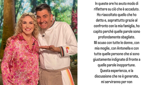 Sergio Barzetti, dopo la polemica arrivano le scuse: chi è lo chef del programma di Antonella Clerici finito nella bufera