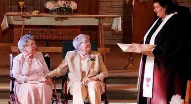 Vivian e Alice, insieme da 72 anni, oggi spose: ​"Doveva accadere diverso tempo fa"