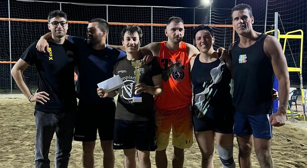 I vincitori del beach volley