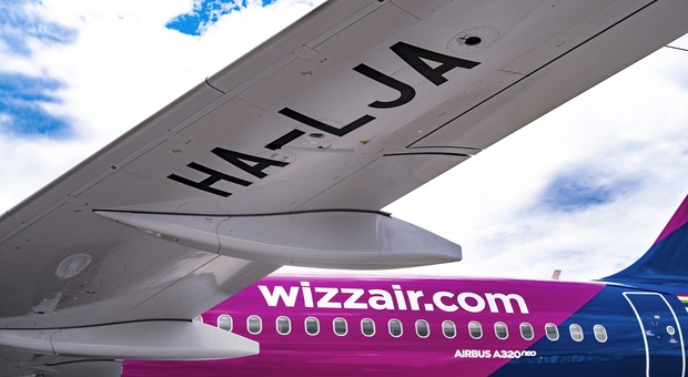 Un veivolo della Wizz Air