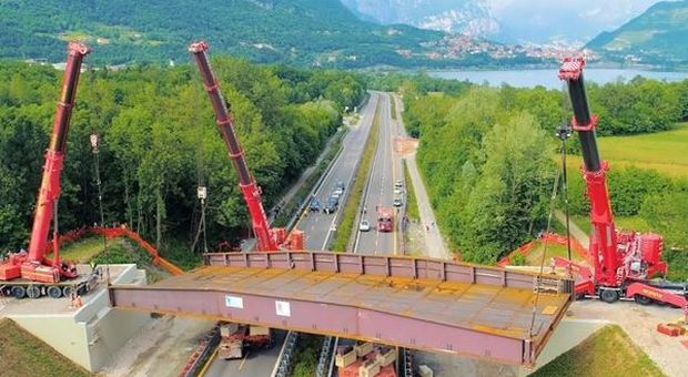 Ricostruito il ponte di Annone in Brianza , era crollato nel 2016 uccidendo un uomo