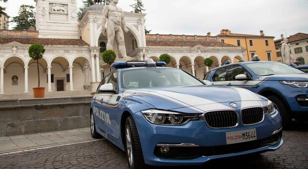 Polizia a Udine