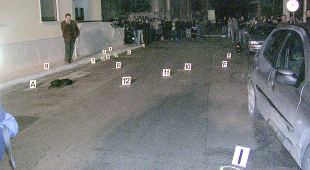 Il luogo della tragedia consumatasi a Squinzano nel 2005