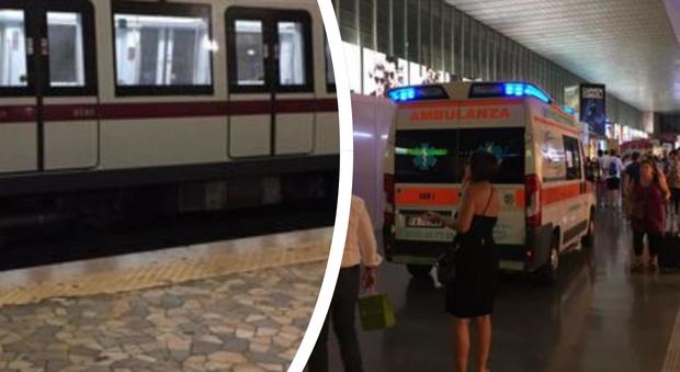 Roma, donna trascinata dal treno della metro B: "Fratture in tutto il corpo"