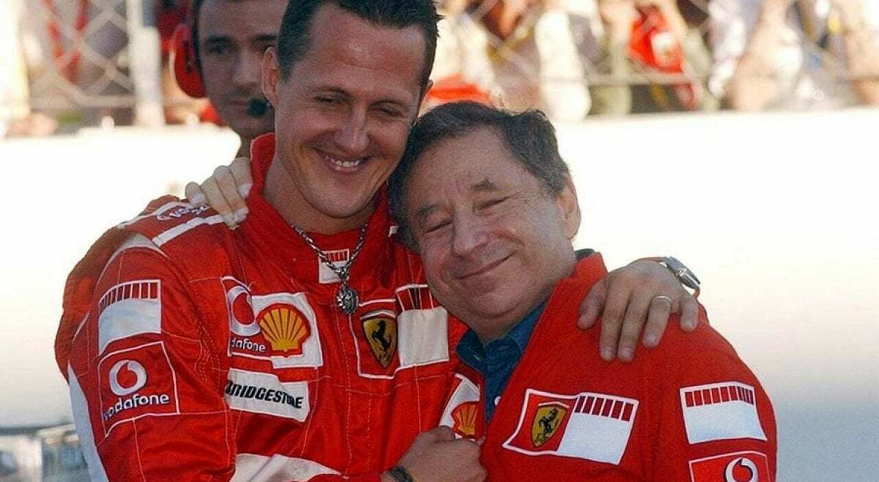 Michael Schumacher e Jean Todt ai tempi in cui dominavano in Formula 1 con la Ferrari