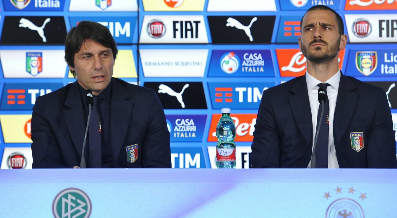 Napoli, Bonucci parla di Antonio Conte: «Entra nell'anima dei giocatori»