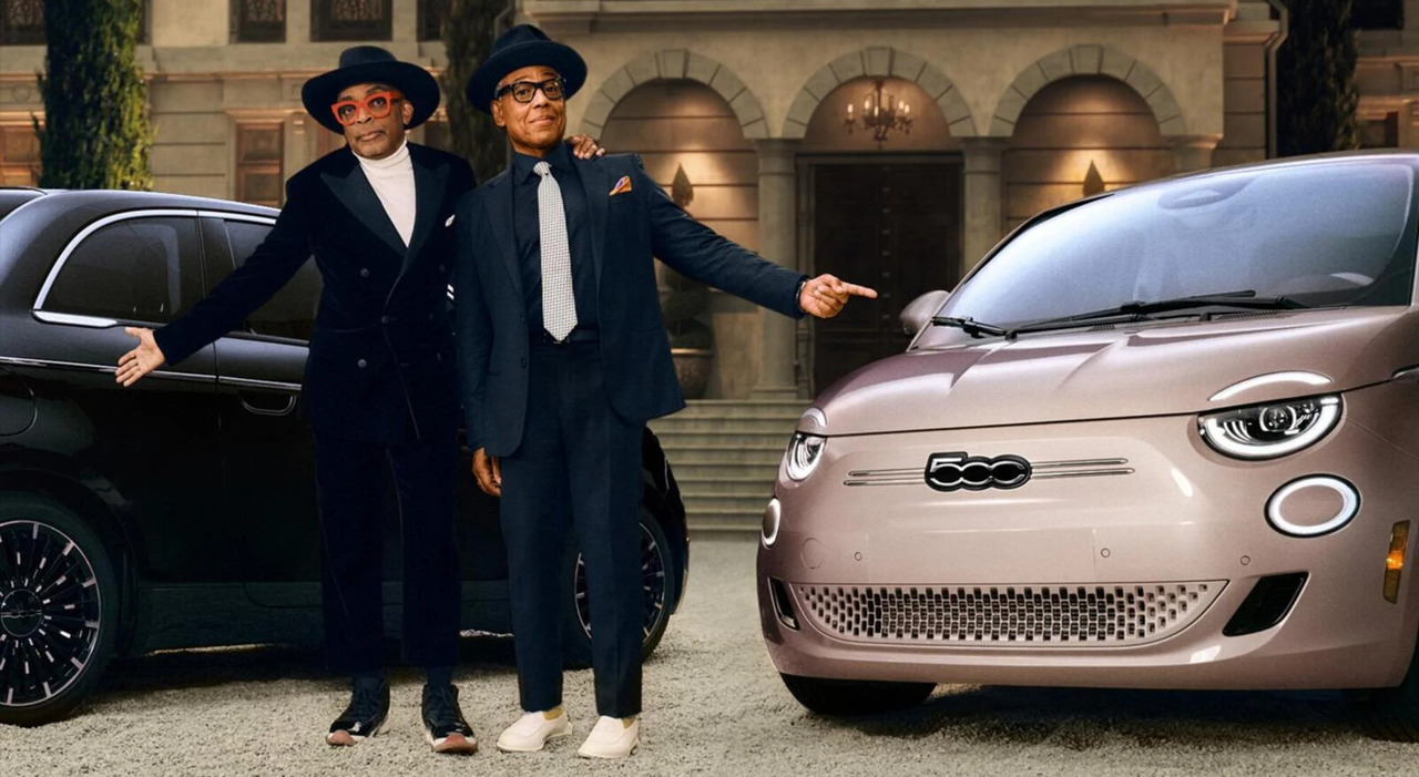 Spike Lee e Giancarlo Esposito tornano insieme per il lancio della nuova Fiat 500 elettrica in America