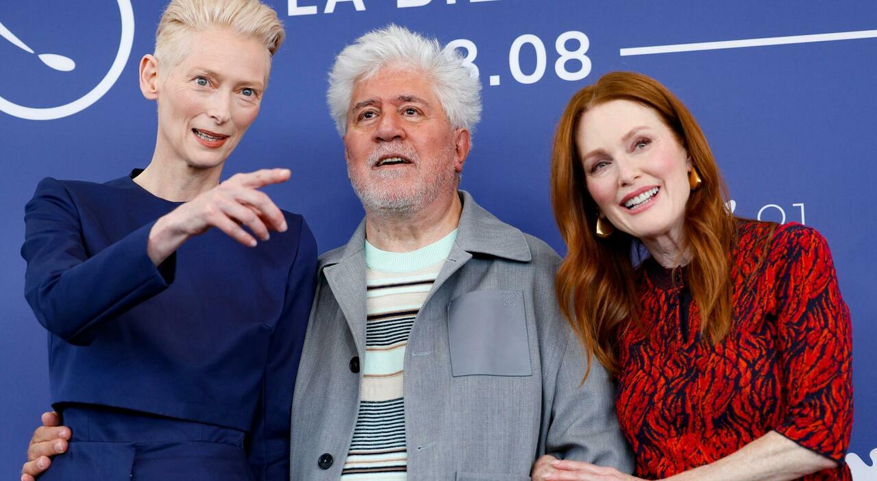 Pedro Almodóvar con 