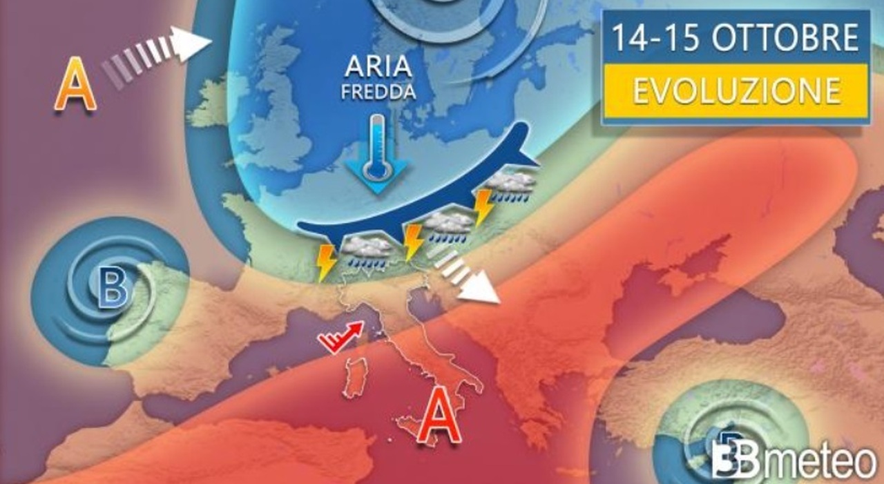 Meteo, Primo Weekend Di Maltempo: Pioggia E Temporali, Arriva Anche La ...