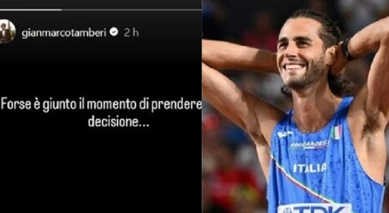 Tamberi e il ritiro, il post che scatena la tempesta: «Forse è il momento». Ecco quello che è successo