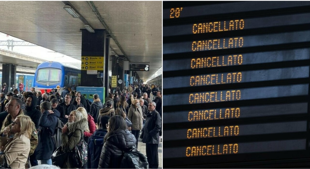 Sciopero Treni | Cancellazioni E Ritardi Fino A 70 Minuti | Caos A ...