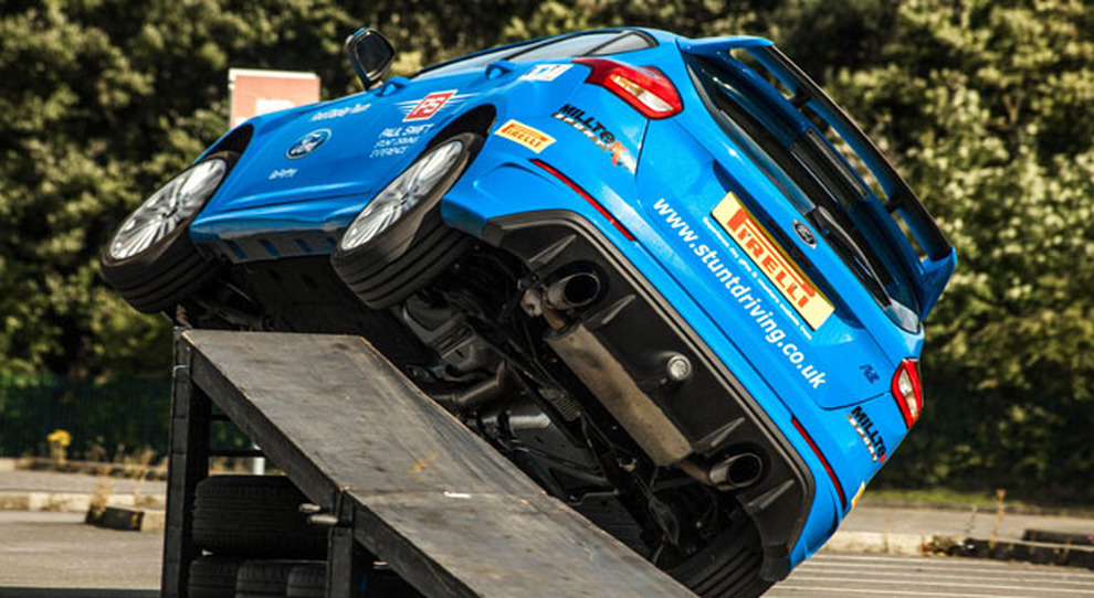 La Focus RS impegnata in evoluzioni mozzafiato nel Ford Go Faster
