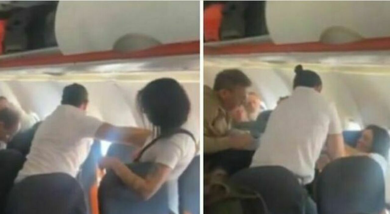 Rixe violente à bord d'un avion à l'aéroport de Capodichino avant le départ pour Ibiza