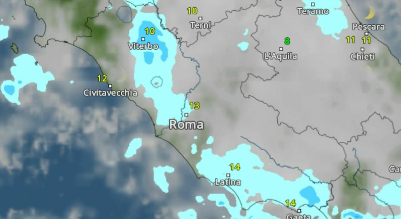 Ecco quando la pioggia è prevista. Le previsioni