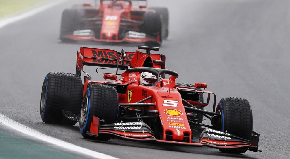 Ferrari davanti a tutti nelle seconde libere di Interlagos