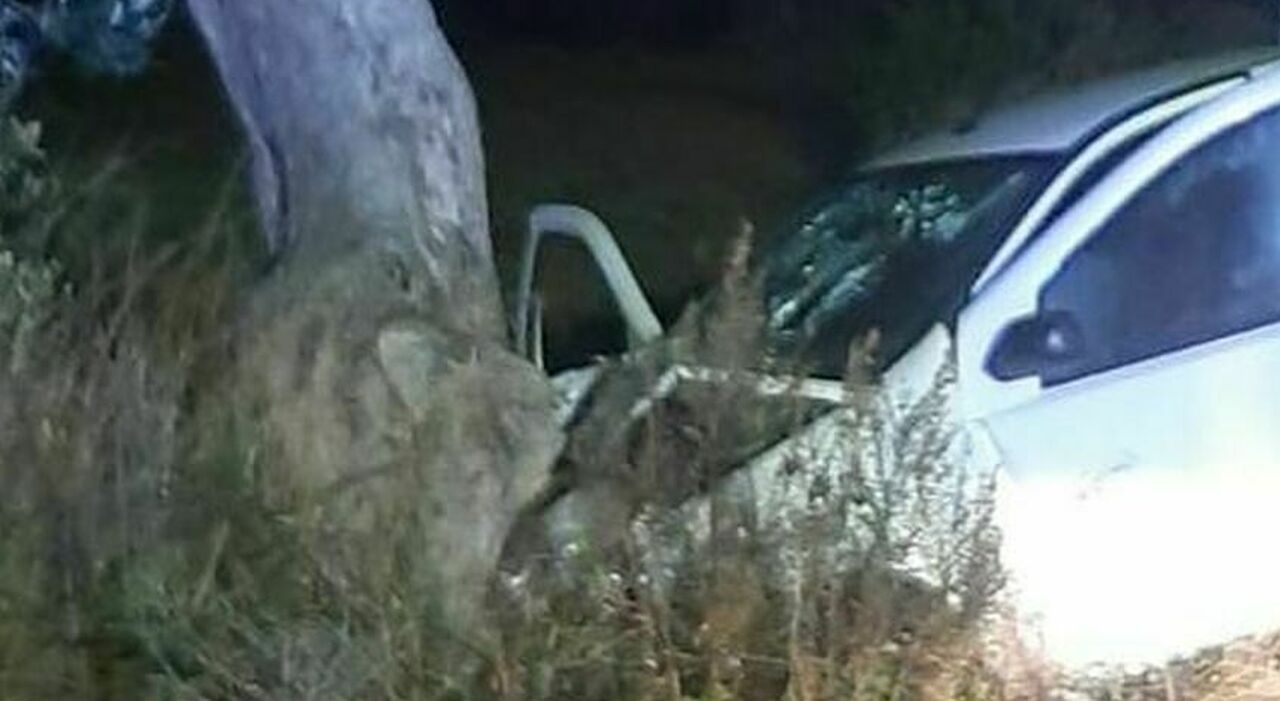 Incidente a Mantova, sbanda con l'auto e finisce contro un albero ...