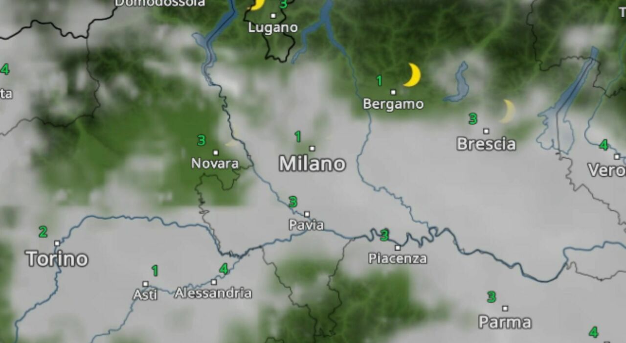 milan weather forecast 14 days