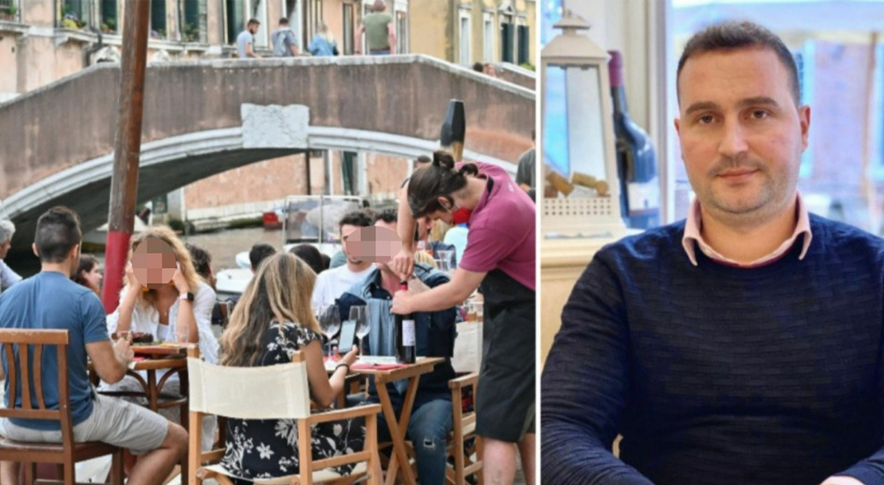 Emiliano Biraku, titolare di tre ristoranti a Venezia: «Dopo Natale, ho deciso di tenere aperto per i residenti. Non si può lavorare solo con i turisti»