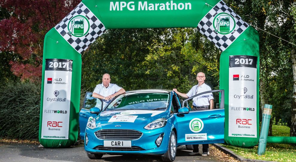 La Ford Fiesta diesel vincitrice della MPG Marathon