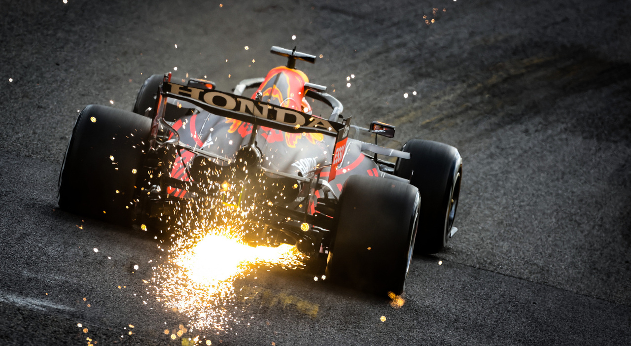 La Red Bull di Max Verstappen a Spa